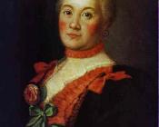 阿雷克西 安特罗波夫 : Portrait of Princess T.A.Trubetzkaya